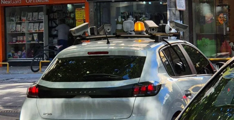 "Carro da multa" em Niterói/Reprodução Redes Sociais