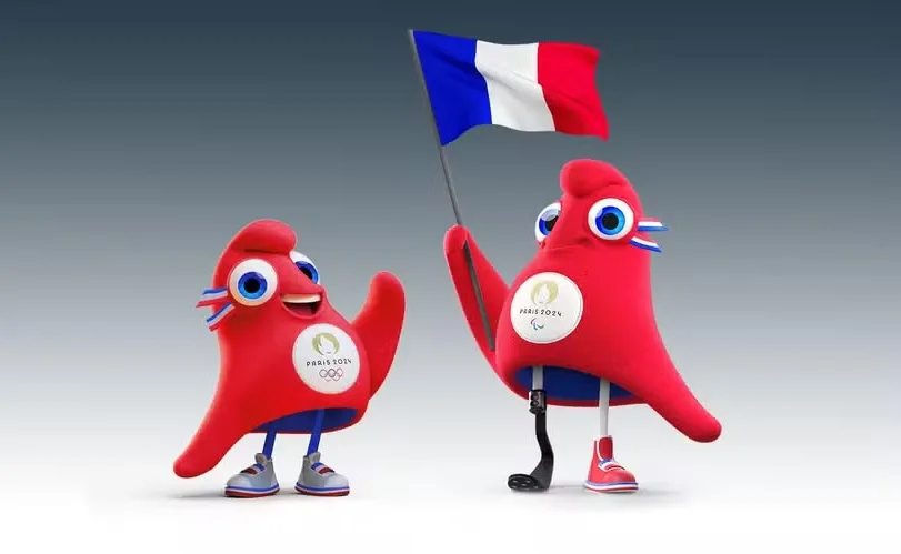 Mascotes dos Jogos Olímpicos e Paralímpicos de Paris 2024 | Foto: Divulgação/Olympics