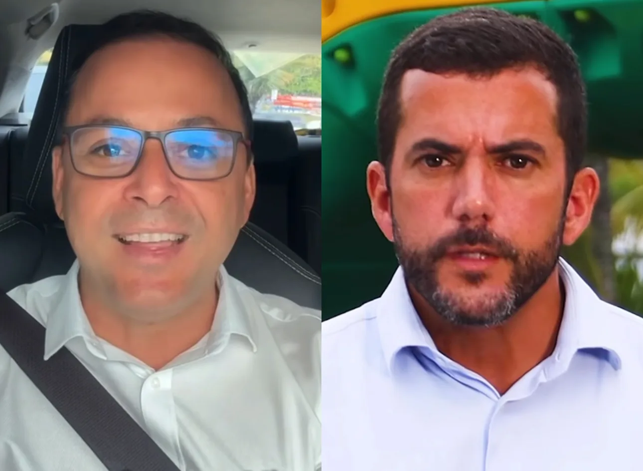 Rodrigo Neves e Carlos Jordy | Reprodução