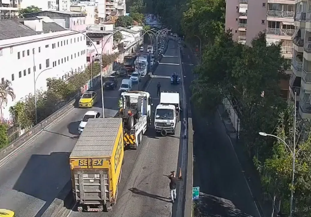 Viaduto Engenheiro Noronha, em Laranjeiras | Centro de Operações Rio