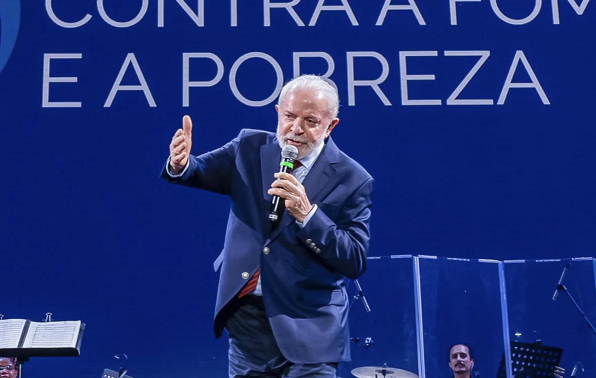 Presidente da República, Luiz Inácio Lula da Silva, durante o Festival de Cultura “Aliança Global Contra a Fome e a Pobreza” no Rio de Janeiro. Foto: Ricardo Stuckert / PR