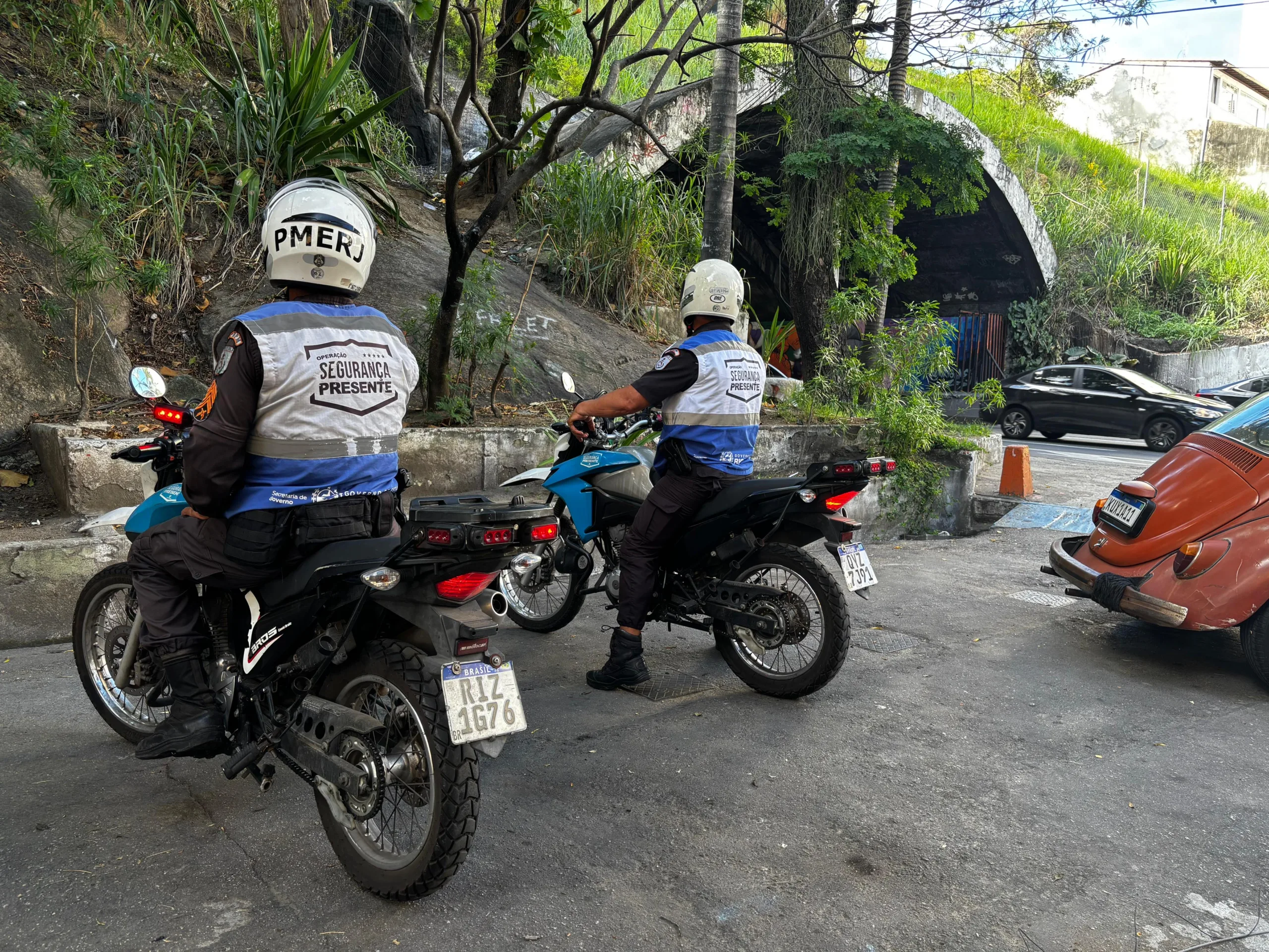 Policiamento reforçado na região. Foto: Divulgação/PMERJ