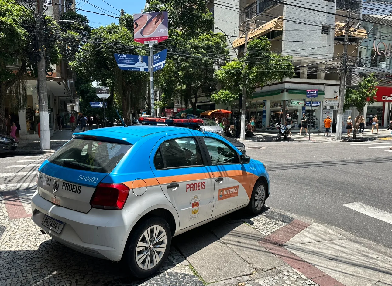 Rua Ator Paulo Gustavo, em Icaraí, Zona Sul de Niterói. Arquivo.