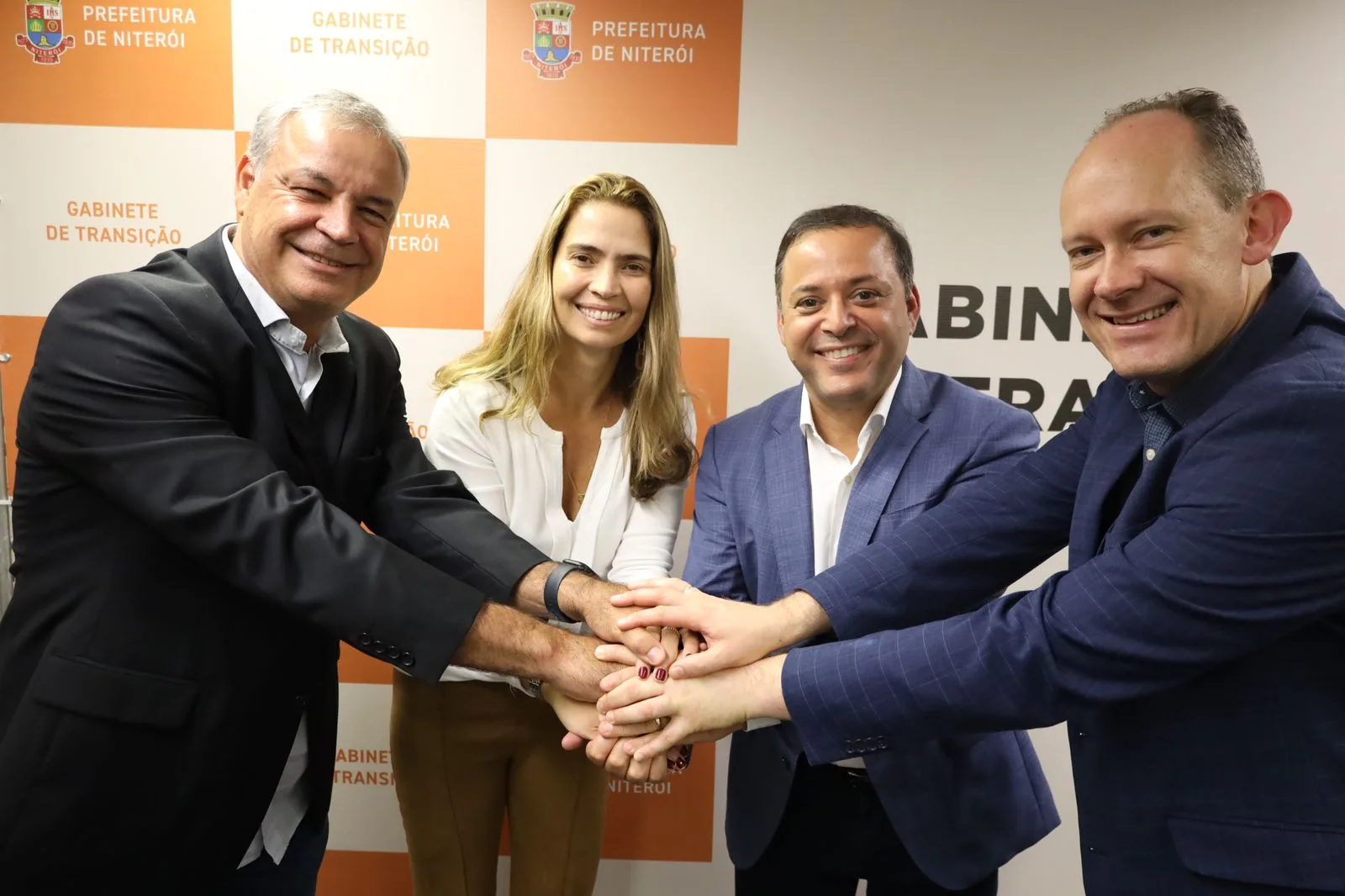 Gilson Chagas, Isabel Swan, Rodrigo Neves e Alberto Kopittke | Foto: Luciana Carneiro