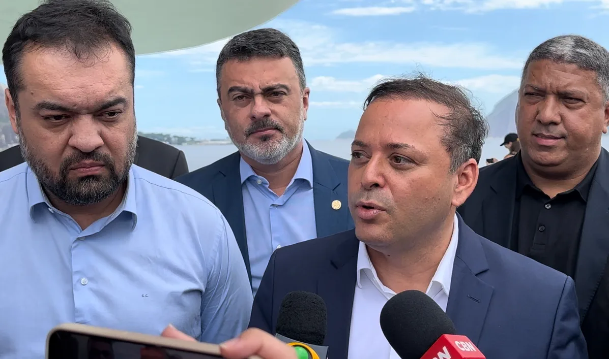 VÍDEO: Cláudio Castro e Rodrigo Neves falam sobre candidatura de Niterói e Rio ao Pan 2031