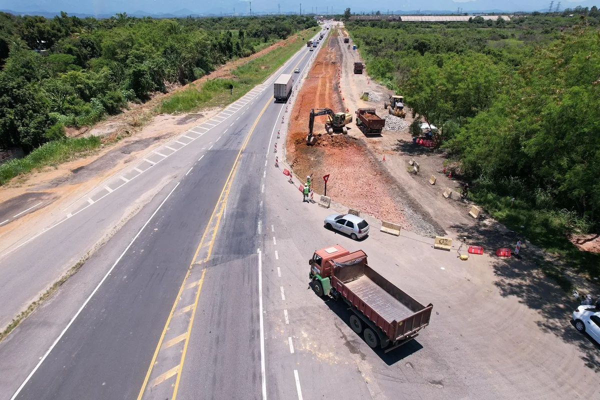 Com investimento de R$ 600 milhões de reais, a duplicação é aguardada há décadas | Divulgação EcoRioMinas