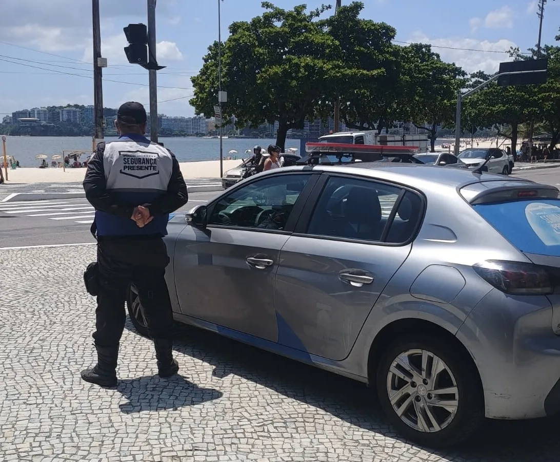 Segurança Presente na Praia de Icaraí, Zona Sul de Niterói. Divulgação.