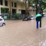 Arquivo | Rua no Jardim Icaraí alagada após temporal em Niterói