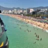 Praia do Arpoador | Imagens: Grupamento Aeromóvel da PMERJ