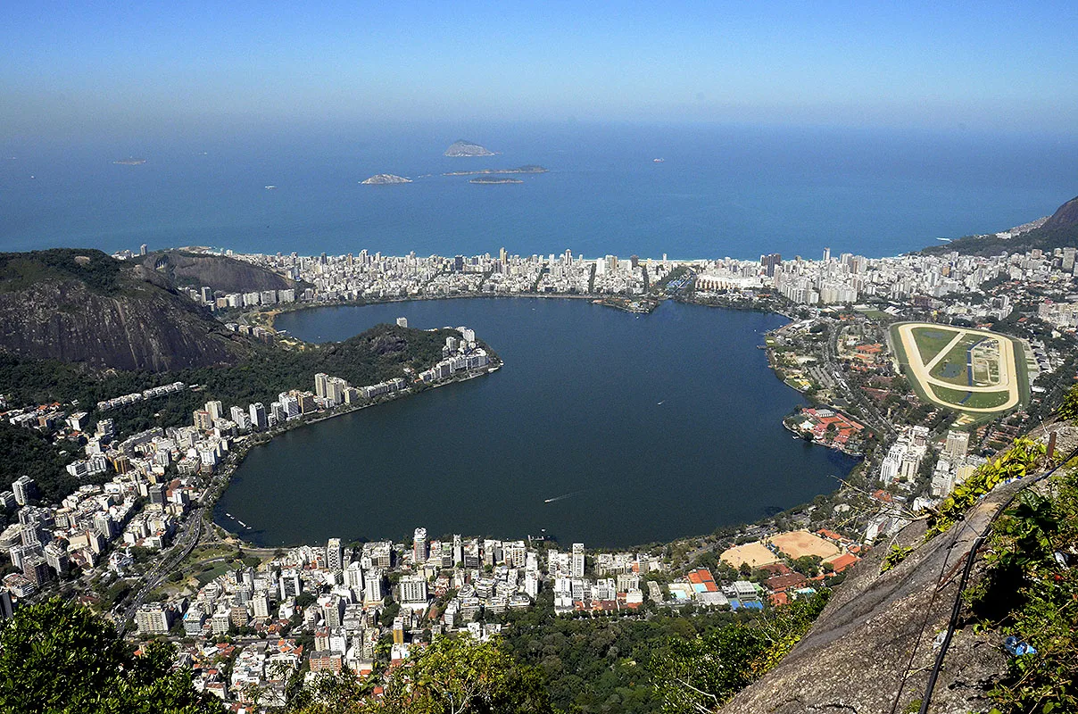 Lagoa Rodrigo de Freitas vista do Corcovado | Foto: Alexandre Macieira Riotur