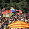 Rio de Janeiro (RJ), 17/02/2023 - O Bloco das Carmelitas desfila nas ruas de Santa Teresa. Foto: Fernando Frazão/Agência Brasil