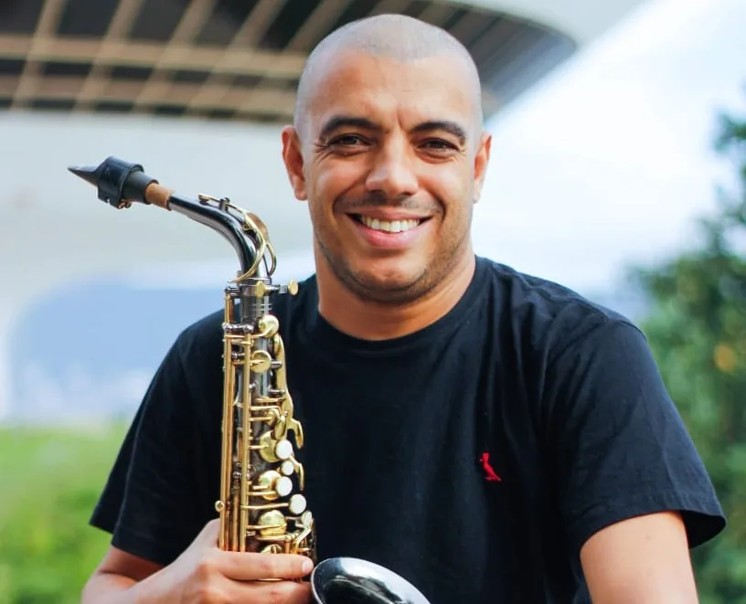 O saxofonista Jeferson Santos | Foto: Divulgação