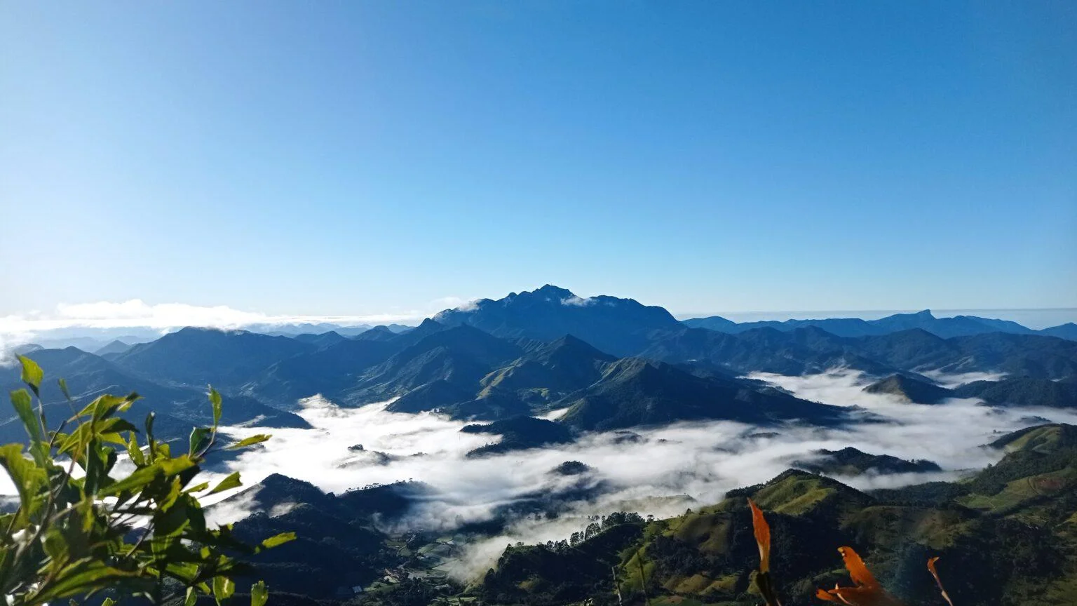 Pico da Caledônia em Nova Friburgo | Reprodução Redes Sociais