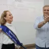 O presidente da Apae Niterói com a renomada bailarina Ana Botafogo, embaixadora da instituição | Divulgação