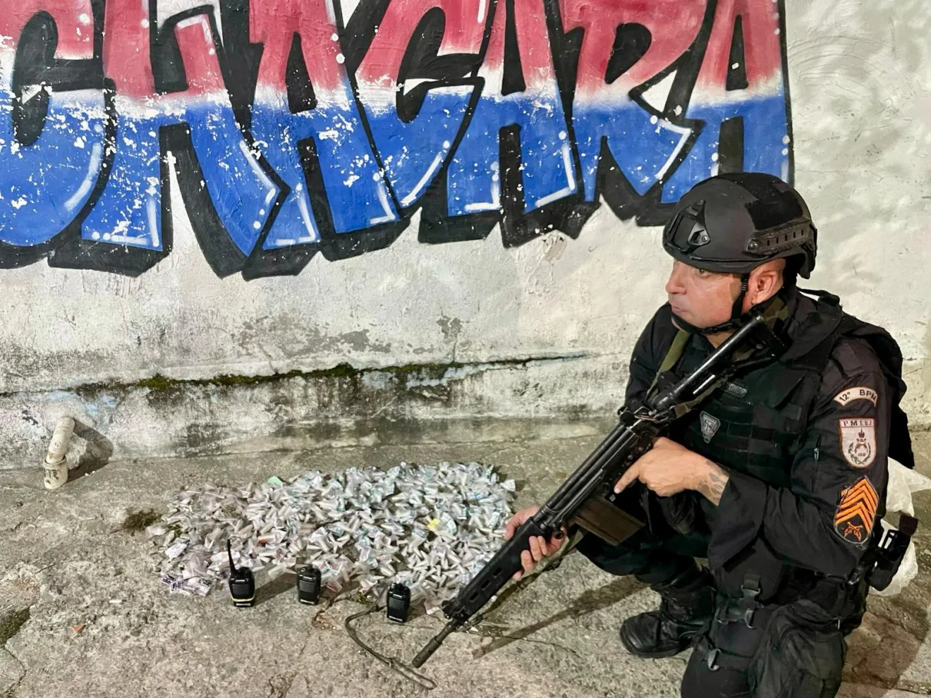 Divulgação/PMERJ Divulgação/PMERJ