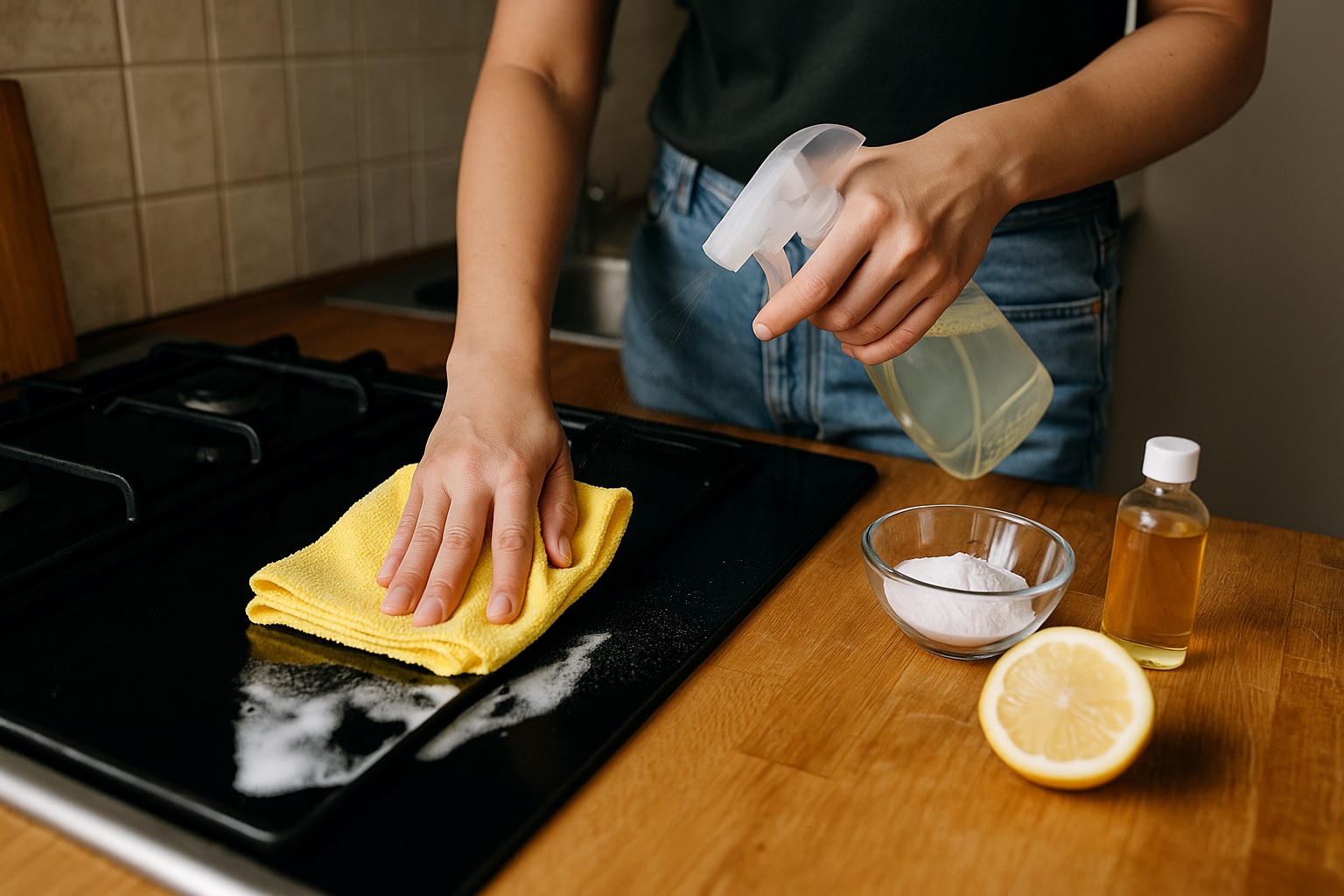Como tirar gordura da cozinha com truques caseiros infalíveis