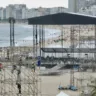 Montagem Palco Lady Gaga - Crédito: GS Soluçoes e Imagens