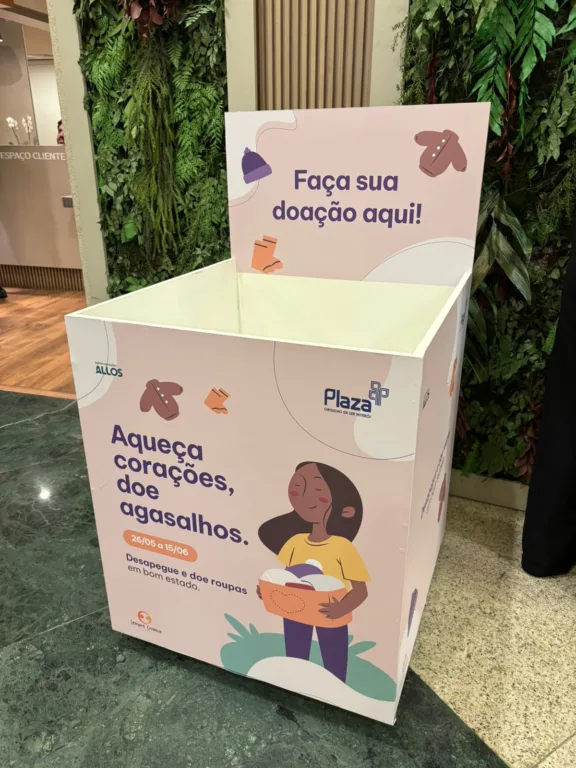 Campanha de arrecadação de agasalhos - Plaza Niterói