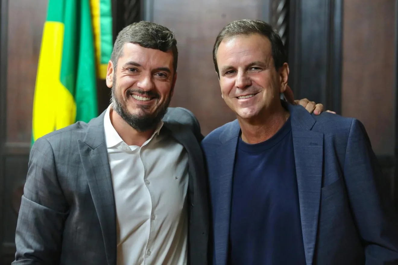 Rodrigo Bacellar e Eduardo Paes | Divulgação