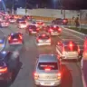 O trânsito é complicado no Túnel Roberto Silveira que liga Icaraí à São Francisco. Foto: 18h20. Nittrans