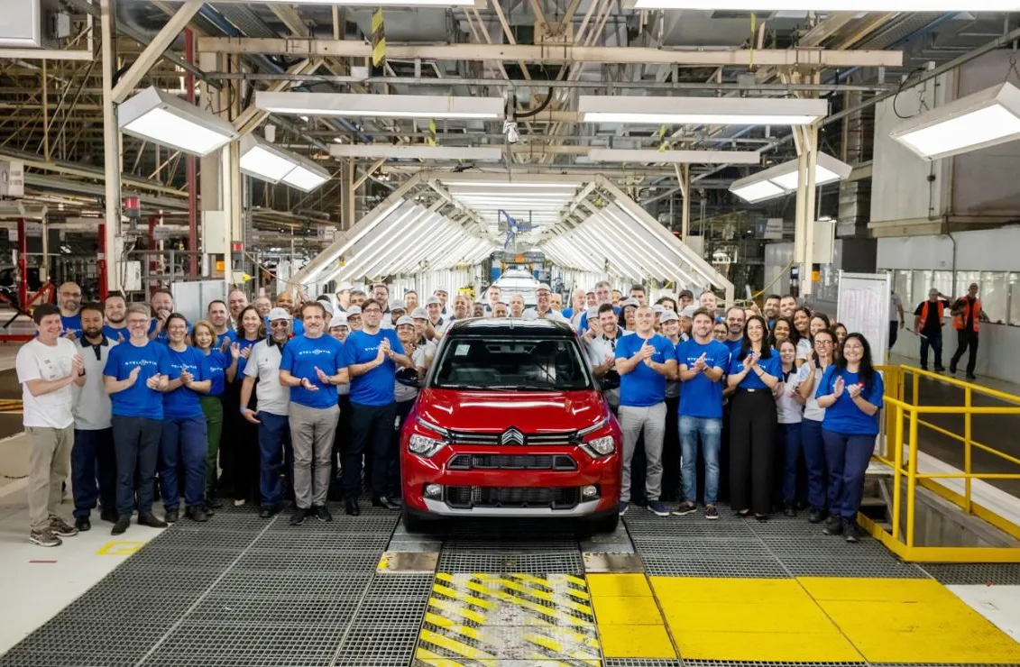 Polo Automotivo Stellantis de Porto Real, no Rio de Janeiro. Divulgação