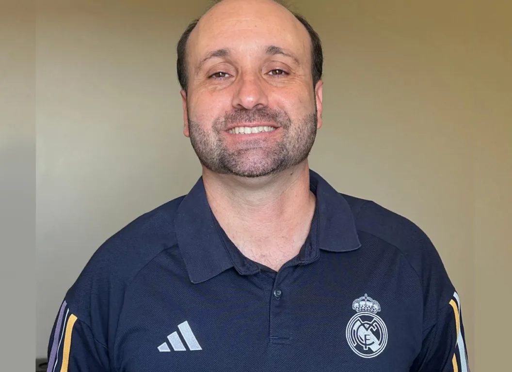 Tiago Corradine, diretor técnico da Fundação Real Madrid | Divulgação Tiago Corradine, diretor técnico da Fundação Real Madrid | Divulgação