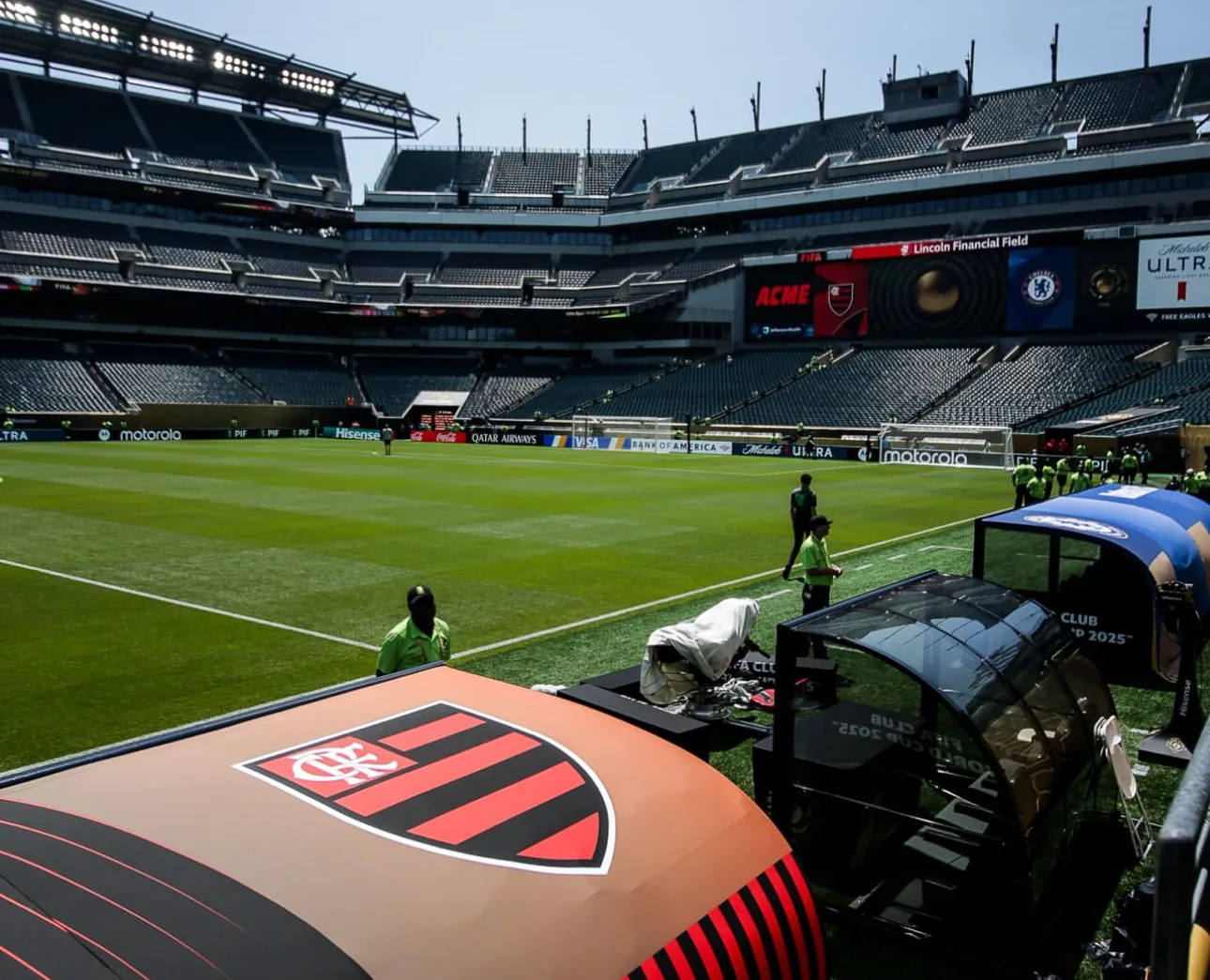 Lincoln Financial Field | Divulgação Flamengo Lincoln Financial Field | Divulgação Flamengo
