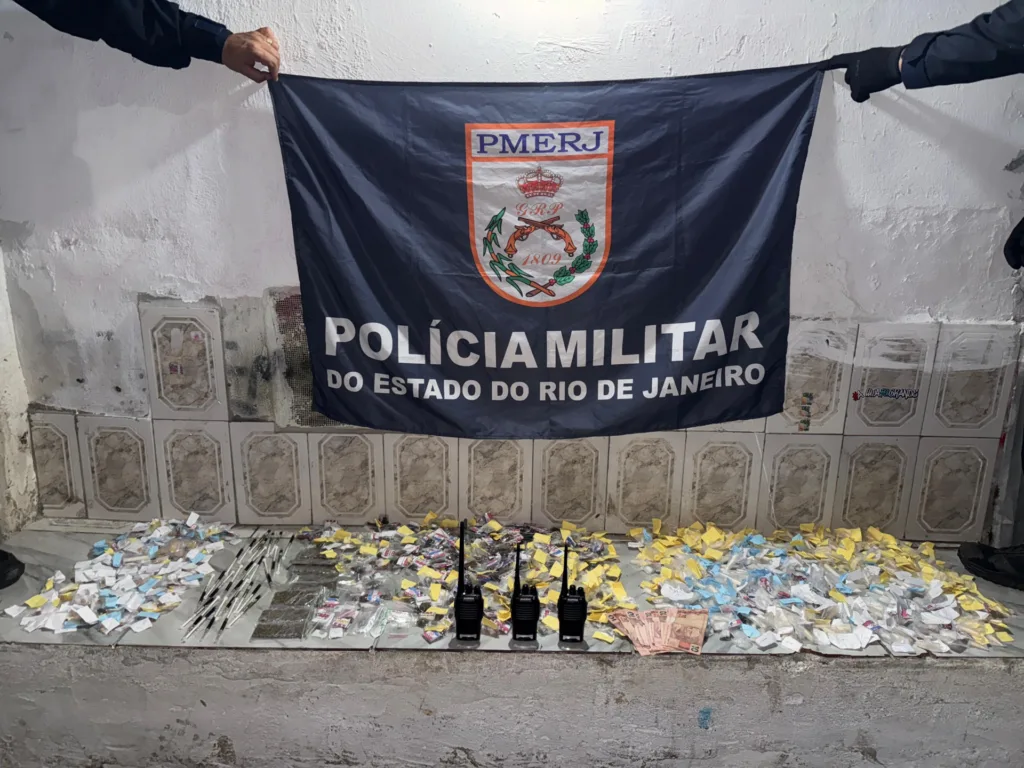 Divulgação/PMERJ Divulgação/PMERJ
