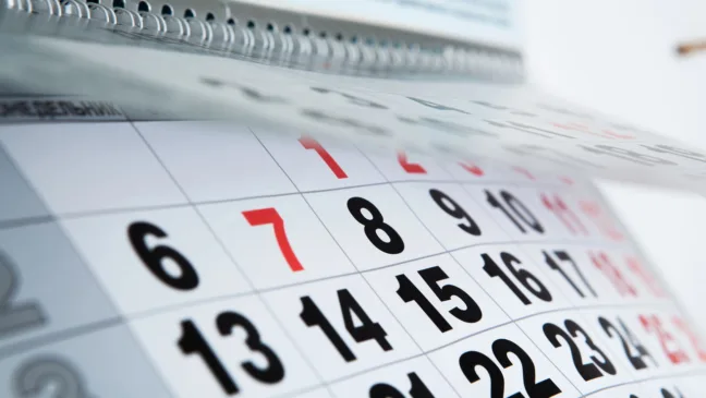 Calendário – Créditos: depositphotos.com / mizar_219842