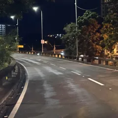 O acesso à Ponte Rio-Niterói pela Avenida Jansen de Melo foi interditado por aproximadamente cinco minutos durante a operação.