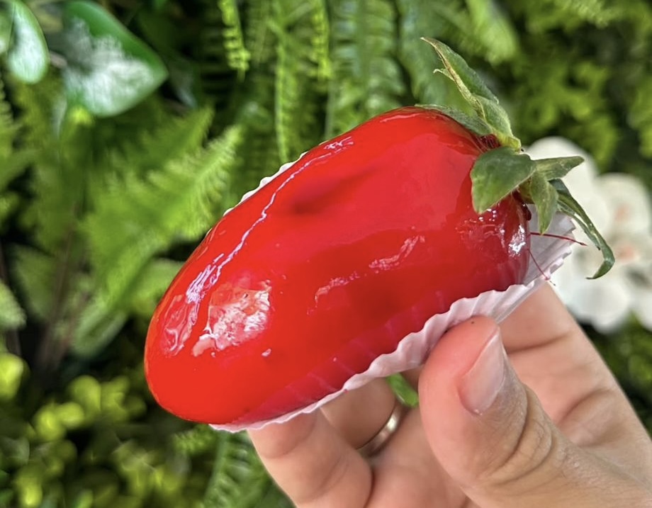 Morango do Amor da Sodiê Doces em Icaraí, na Zona Sul de Niterói