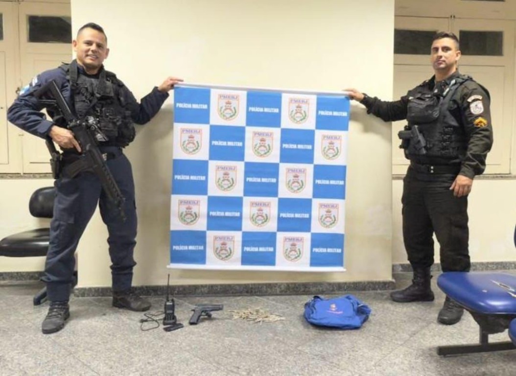 Divulgação/PMERJ Divulgação/PMERJ