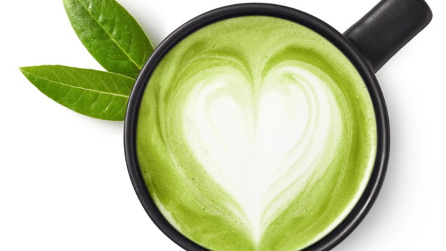 Chá verde matcha