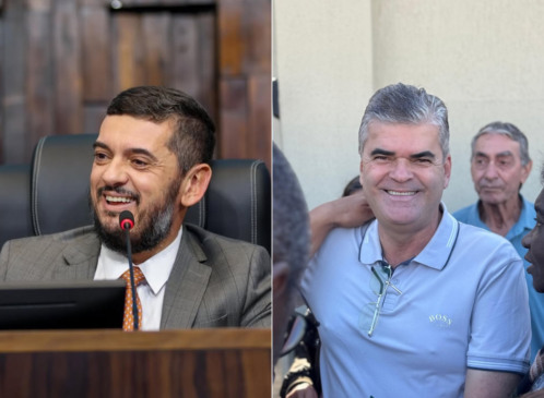 Rodrigo Bacellar (União), e Washington Reis (MDB) 