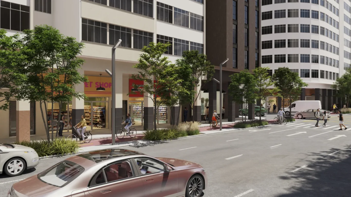 Projeto da Nova Avenida Amaral Peixoto no Centro de Niterói