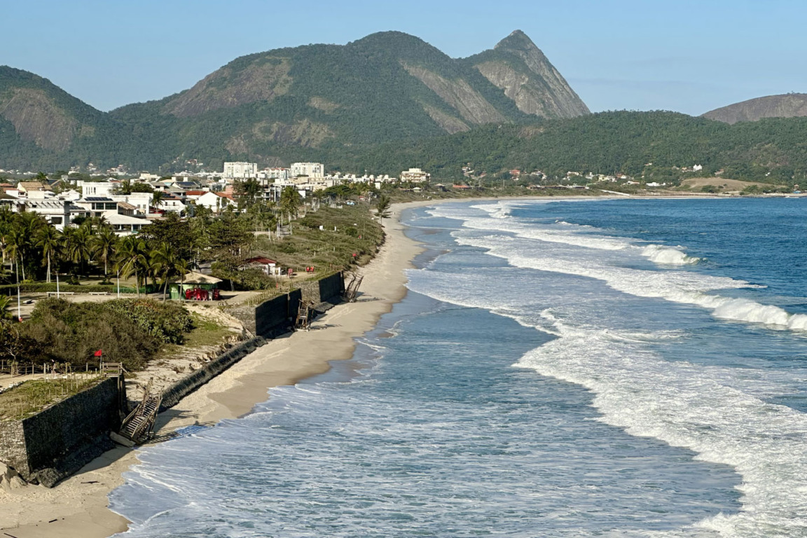 Praia de Camboinhas, na Região Oceânica de Niterói, interditada pela ressaca nesta quinta-feira (31) | Foto: cidadedeniteroi.com Praia de Camboinhas, na Região Oceânica de Niterói, interditada pela ressaca nesta quinta-feira (31) | Foto: cidadedeniteroi.com