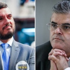 Rodrigo Bacellar (União), e Washington Reis (MDB) 