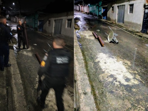 Divulgação/PMERJ Divulgação/PMERJ