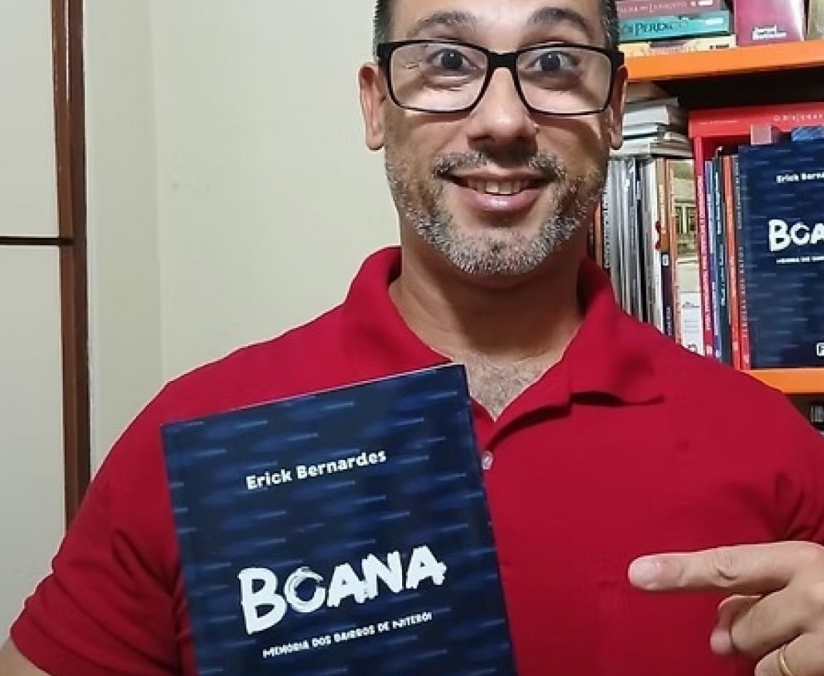O escritor e professor Erick Bernardes O escritor e professor Erick Bernardes