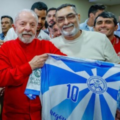 Lula e Anderson Pipico | Foto: Ricardo Stuckert