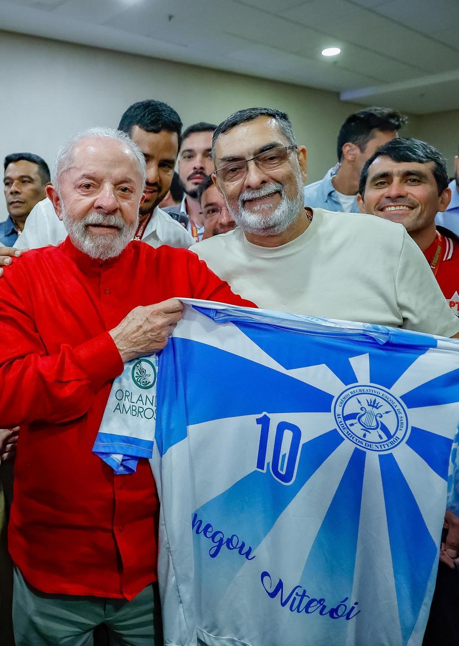 Lula e Anderson Pipico | Foto: Ricardo Stuckert