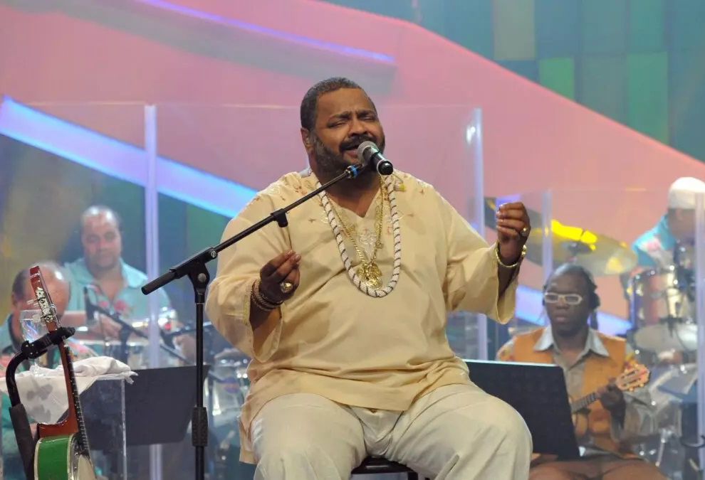 O cantor e compositor Arlindo Cruz