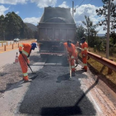 Manutenção na BR-040