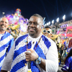 Gilsinho durante o desfile da Portela de 2024 | Nelson Malfacini / Site Carnaval