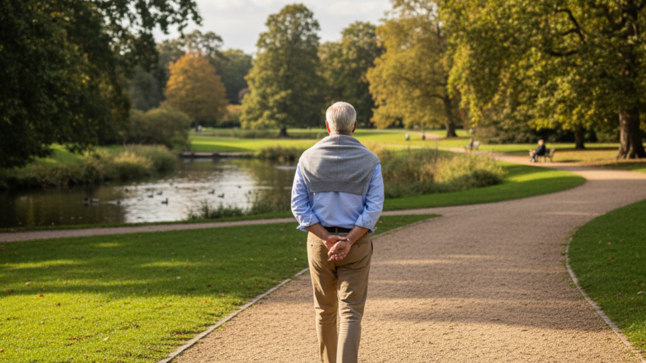 O que significa caminhar com as mãos atrás das costas, segundo a psicologia?