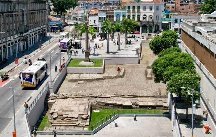 Cais do Valongo no Rio de Janeiro