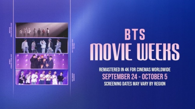 BTS Movie Weeks traz shows inesquecíveis do grupo para as telonas brasileiras