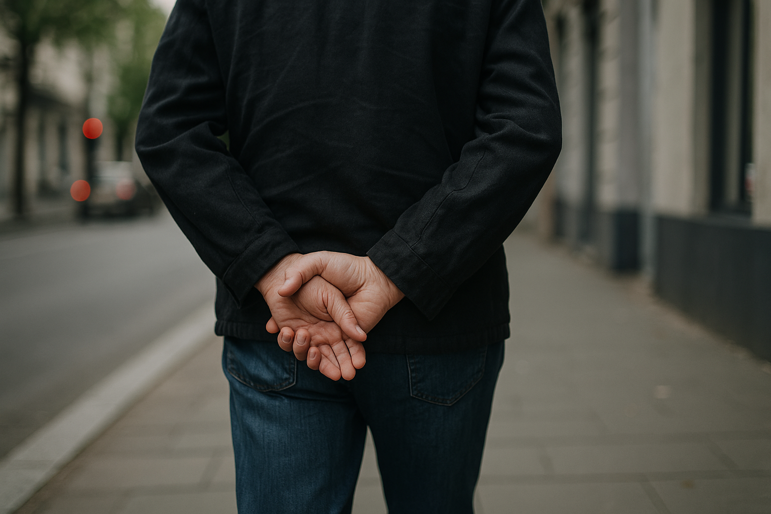 O que significa caminhar com as mãos atrás das costas, segundo a psicologia?