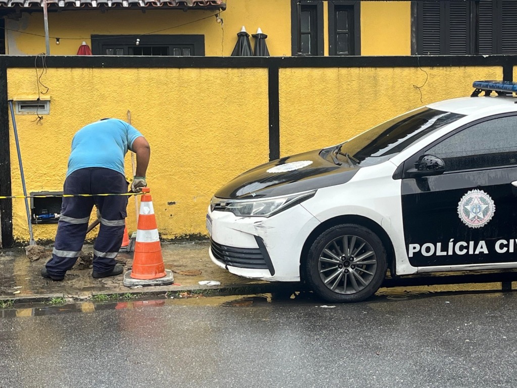 Operação da Polícia Civil e Águas de Niterói | Divulgação Operação da Polícia Civil e Águas de Niterói | Divulgação