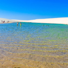 O Parque Nacional dos Lençóis Maranhenses, localizado em Barreirinhas, no Maranhão, é um dos destinos naturais mais procurados do Brasil